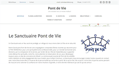 Desktop Screenshot of pontdevie.org