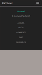 Mobile Screenshot of carrousel.pontdevie.org